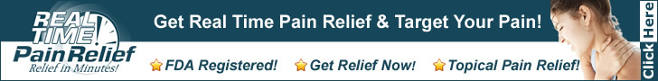 Real Time Pain Relief - Rub It On and The Pain Is Gone!