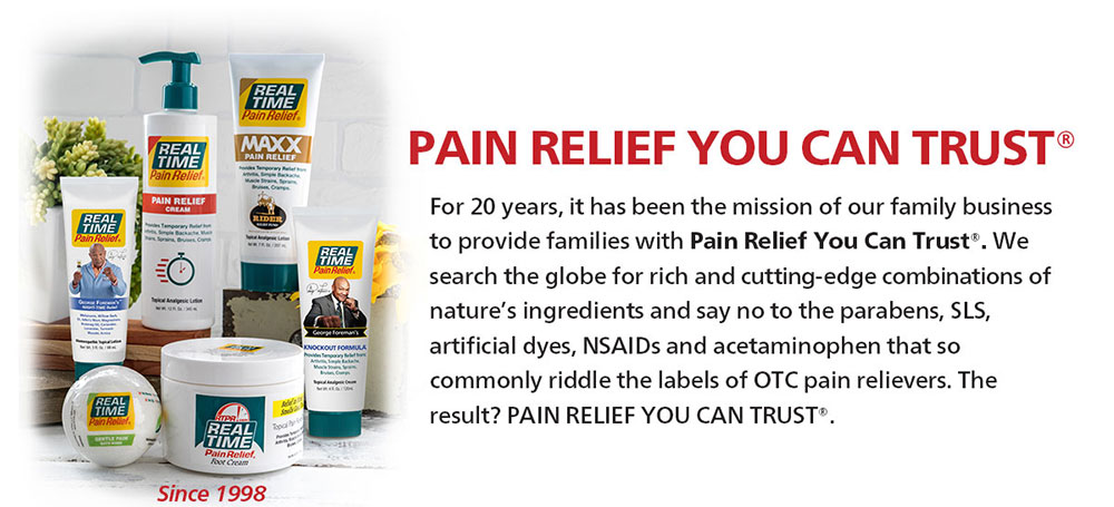Pain Relief you can Trust Since 1998