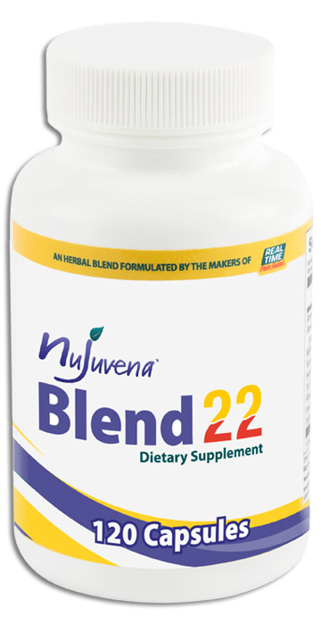 Blend 22 by Nujuvena is an herbal supplement that boasts a rich formulation of 4 of Nature’s Ingredients. Devil’s Claw Root Extract, Polygonum Cuspidatumroot Extract, Grape Skin Extract and Clove Buds are in each capsule to help supplement your diet and contribute to a happy, healthy lifestyle.