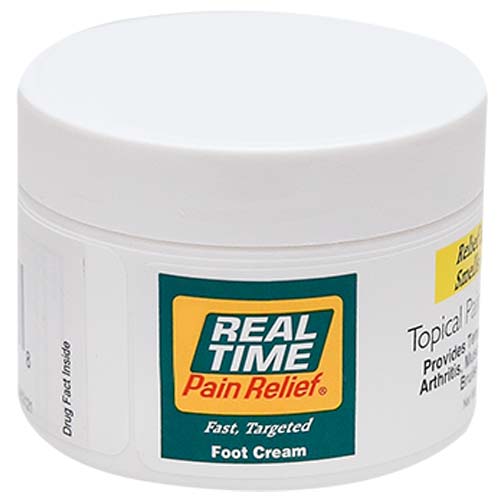 Foot Cream | Real Time Pain Relief