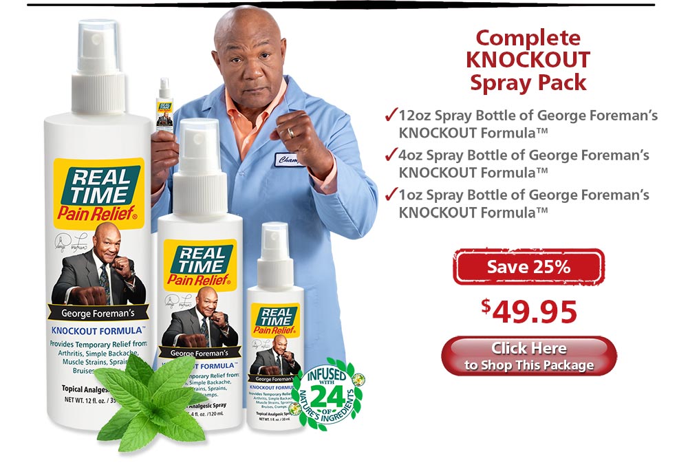 Complete KNOCKOUT Spray Pack...Click to Shop