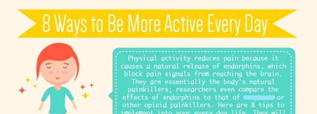 8 ways got be more active every day