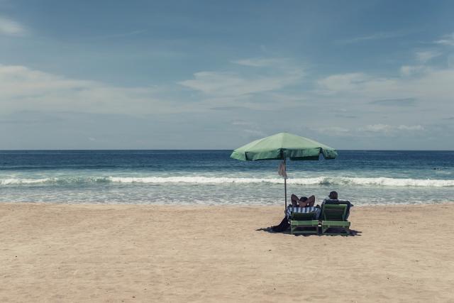 The ocean can promote relaxation