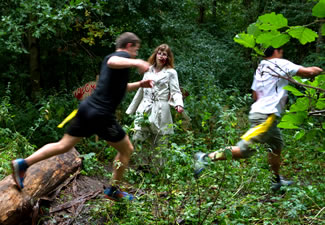 Spook Hill Cider & Wine 4 Mile Run in Burkittsville, Maryland