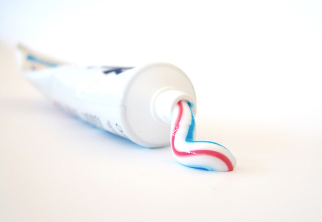 toothpaste reduces bruising