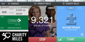 Charity Miles is a top exercise app