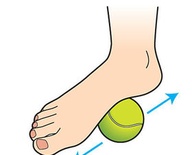 plantar fascia ball rolling