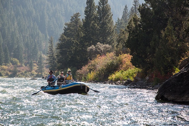 river rafting is a great wild west experience