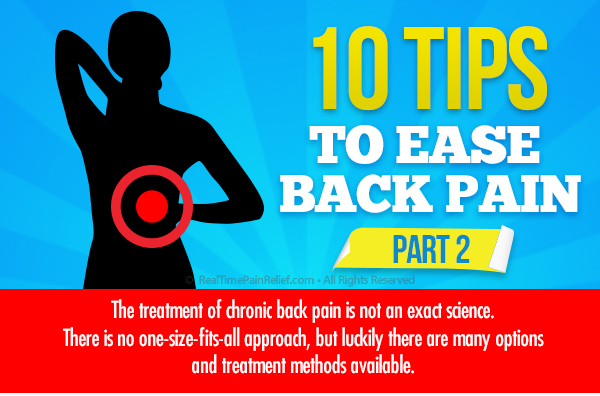10 Tips to ease back pain