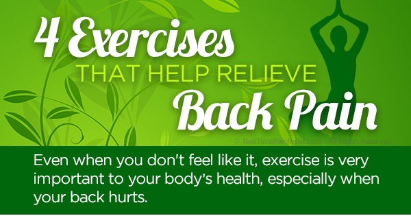 Exercises that relieve back pain.