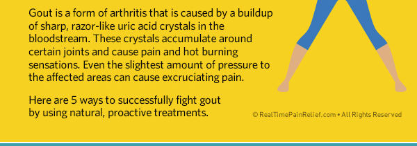 gout pain relief in 2 hours
