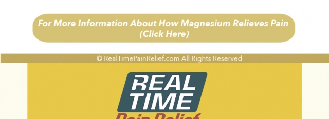 Magnesium and Pain Relief
