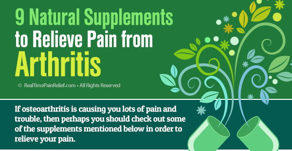 9 Natural supplements that relieve arthritis pain
