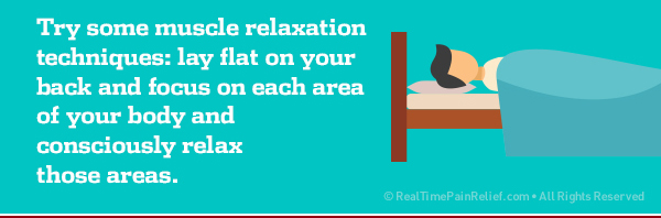 muscle relaxation can help get good rest