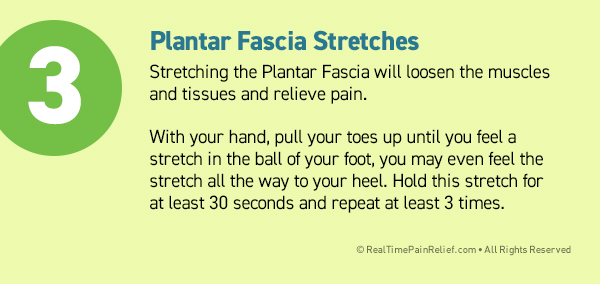 plantar fascia stretches can relieve plantar fasciitis pain
